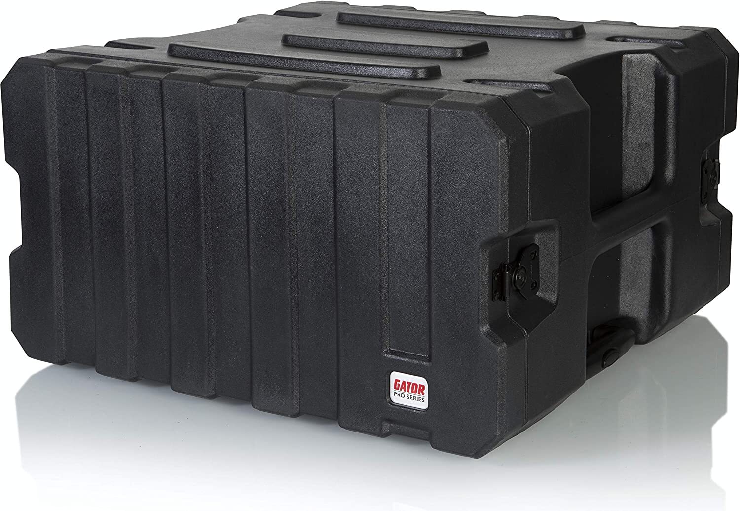 Gator Cases Pro Series Rotationally Molded 6U Rolling Rack Case with 19" Depth