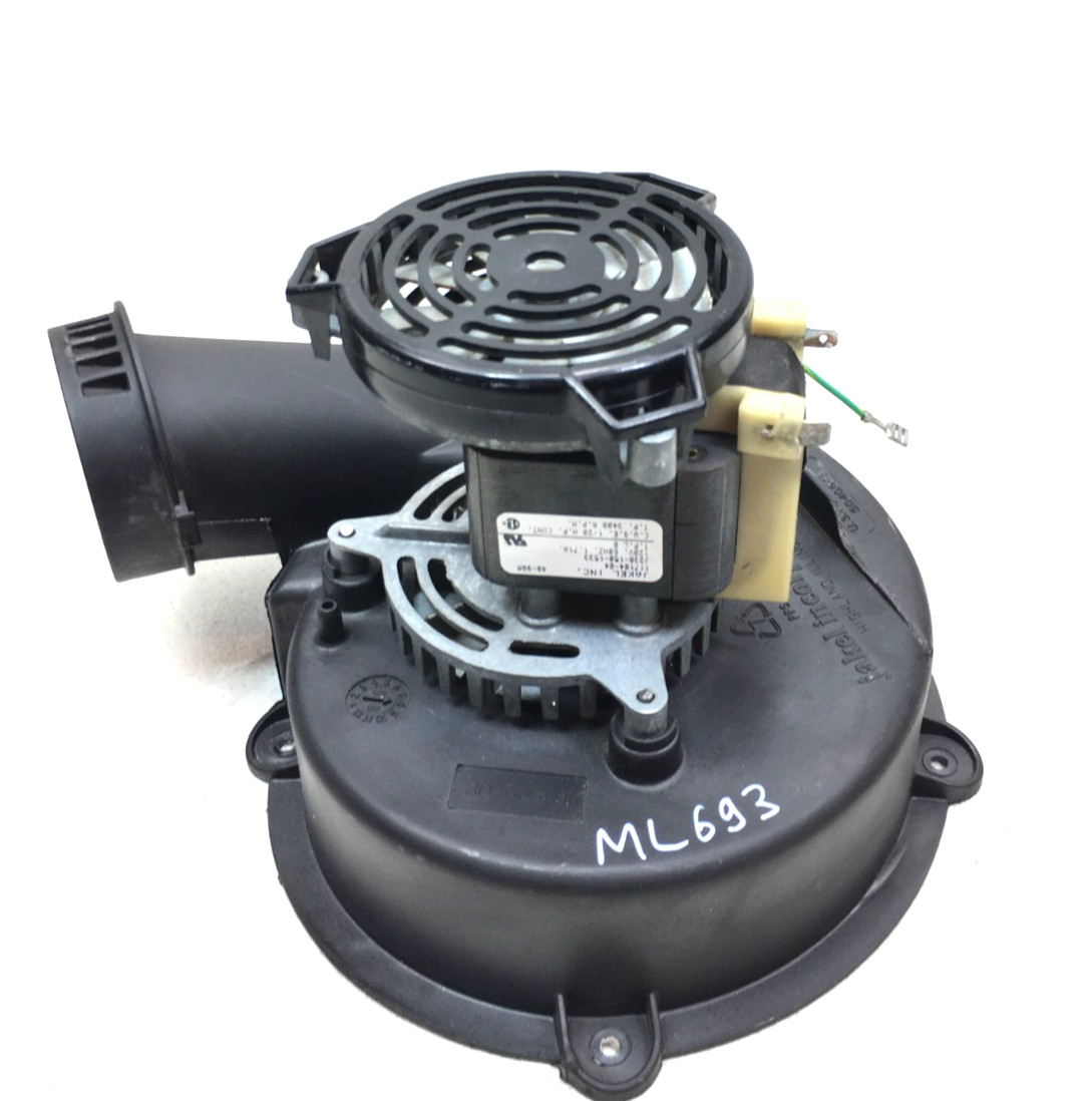 JAKEL 117104-04 Draft Inducer Blower Motor J238-150-1533 3400 RPM used #ML693
