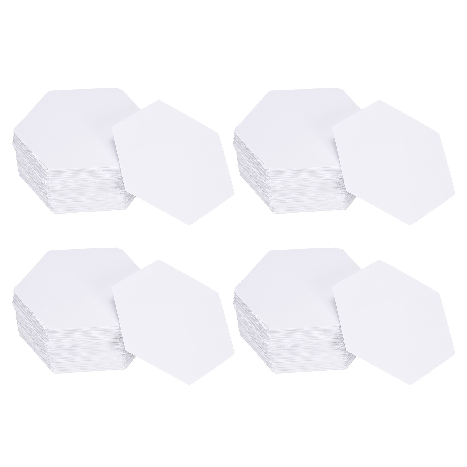 400Set Hexagon 1-Inch Paper Piecing Paper English Paper Quilting Template