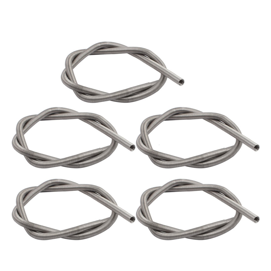 5PCS AC 220V 800W 345mmx4mm Heating Element Coil Heater Wire Silver Gray