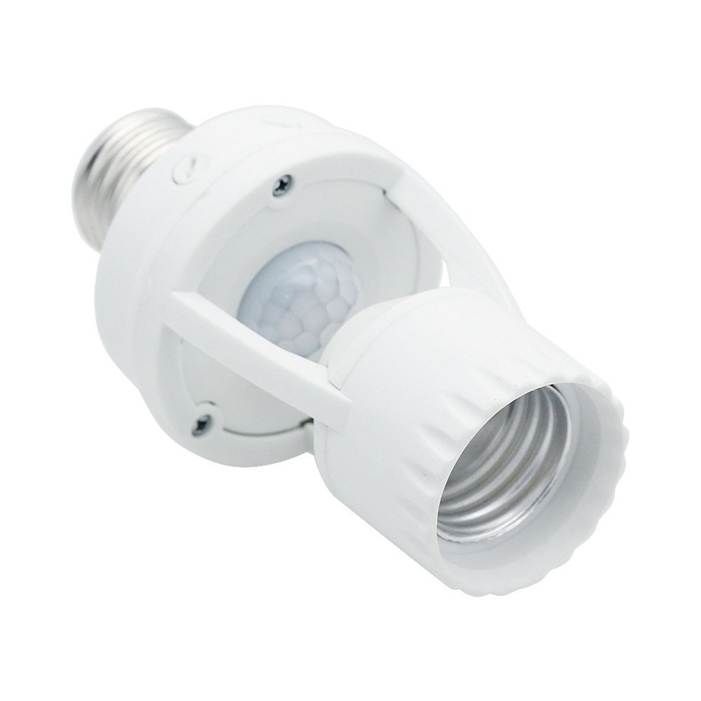 360 Degrees PIR Human Induction Motion Sensor LED Night Lamp Socket Base7596