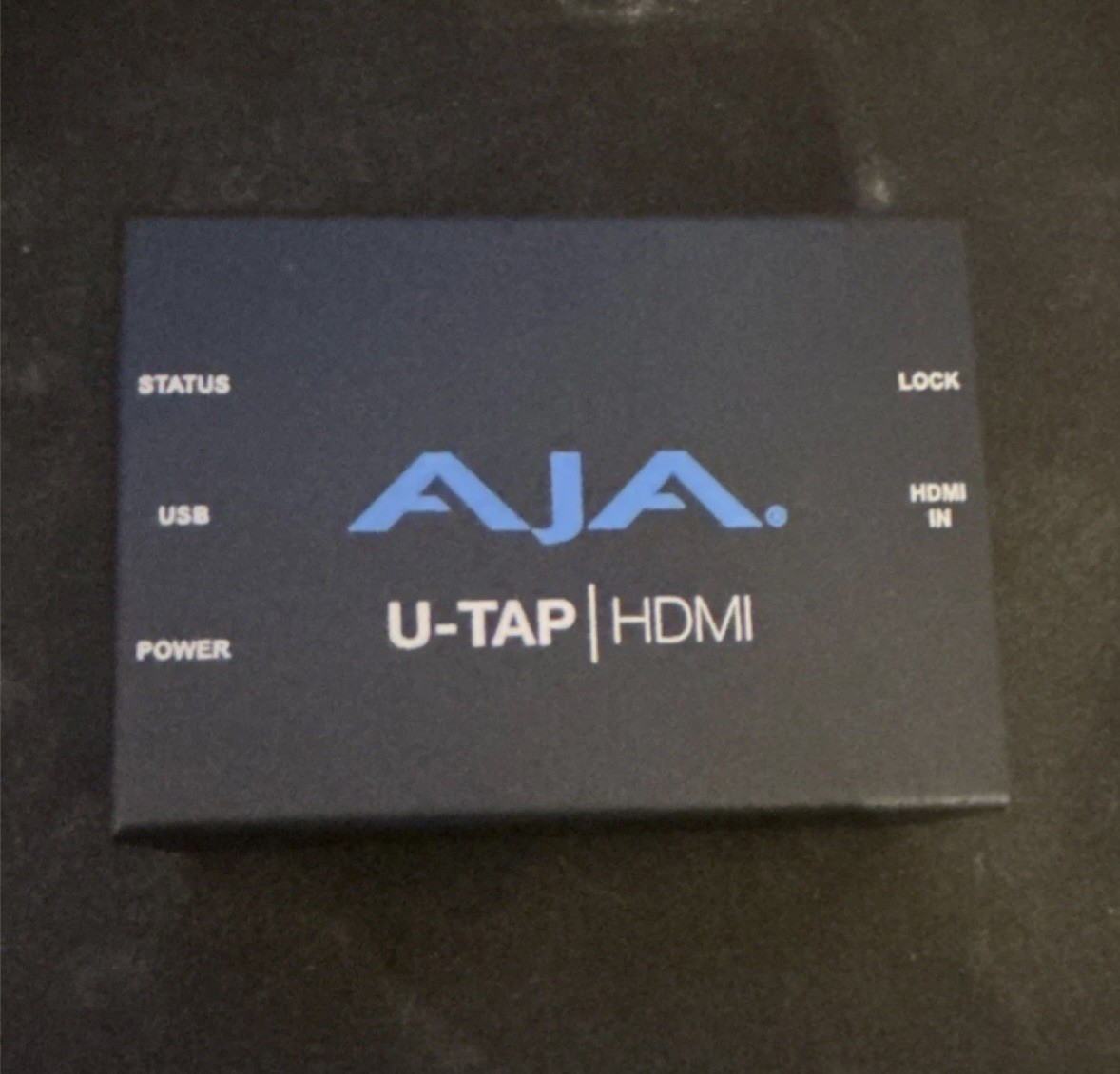AJA U-TAP HDMI to USB Capture Card (TESTED AND WORKING)