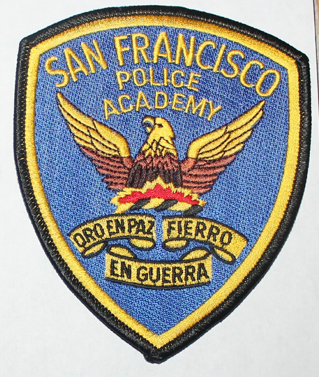 SAN FRANCISCO POLICE ACADEMY SFPD Calif Law Enforcemrnt Training Center patch CA
