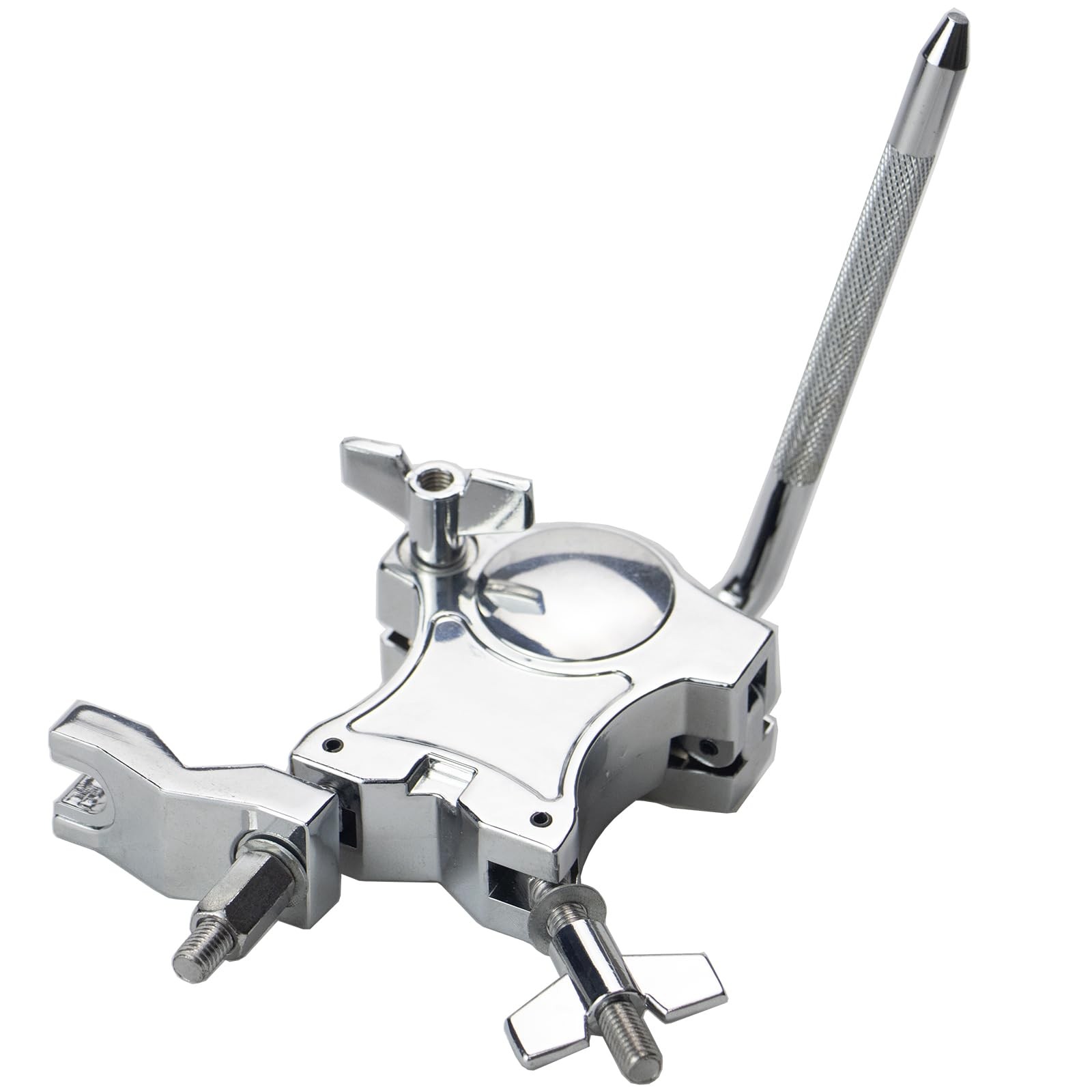 Adjustable Cowbell Clamp Drum Mount L Rod Bracket Holder Percussion Instrument