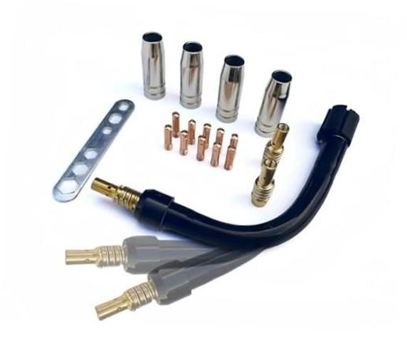 Flexible MIG Welding Neck Welding Accessory Kit for Binzel MB15 15AK 0.035"Kit