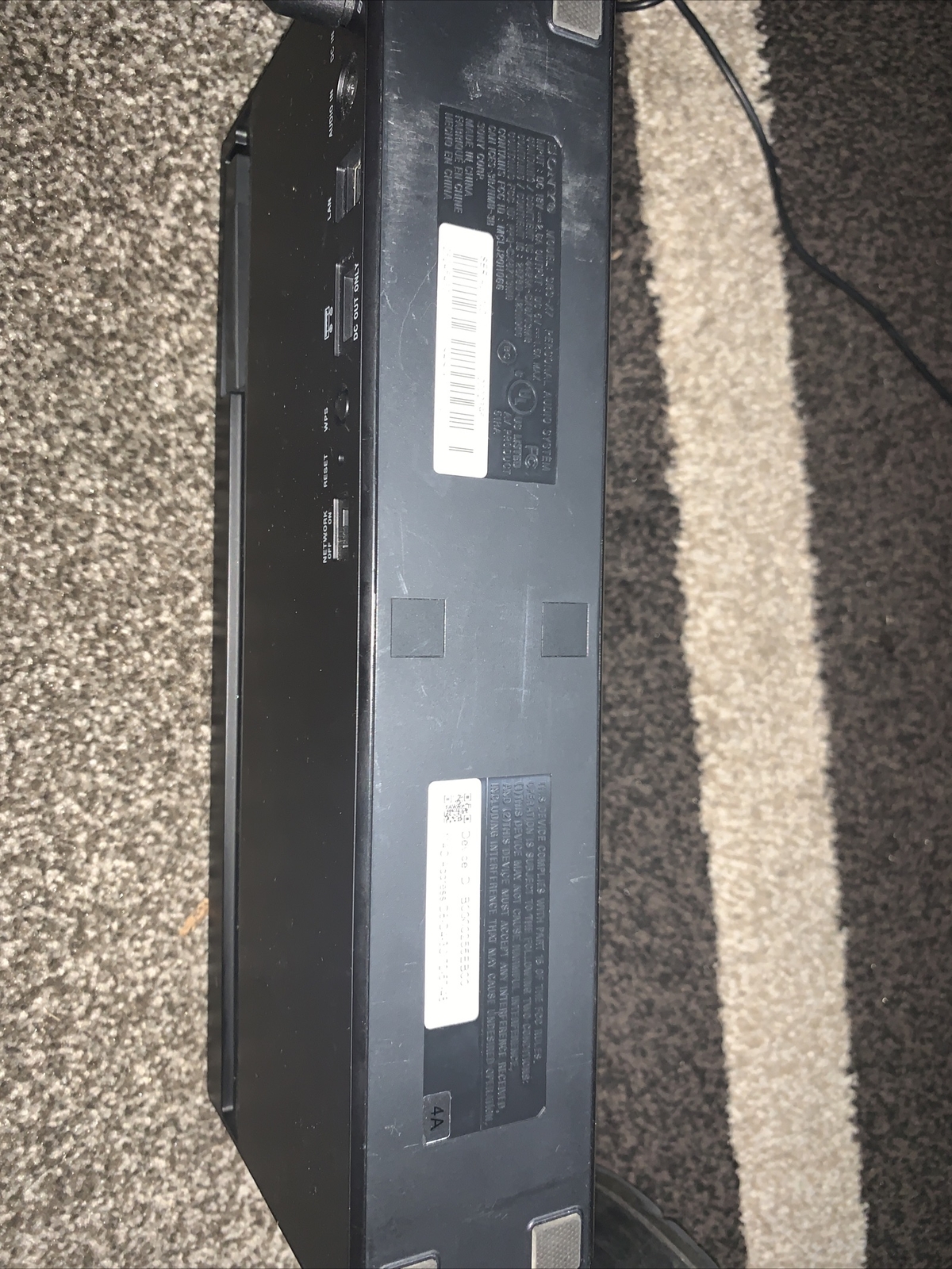 Sony Wireless Personal Audio System SRS-X7 Black