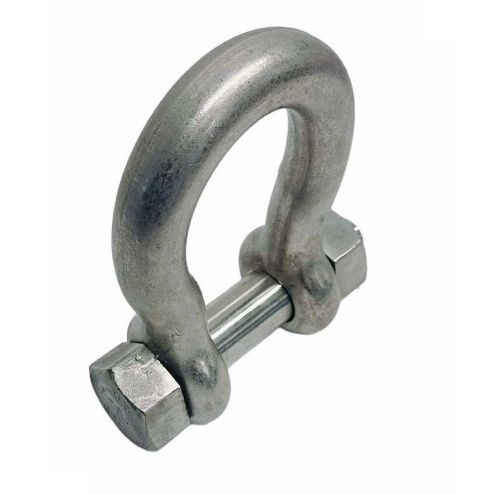 3/4" Bolt Pin Anchor Shackle 6000 Lbs WLL, T316 Stainless Steel, Drop Forged