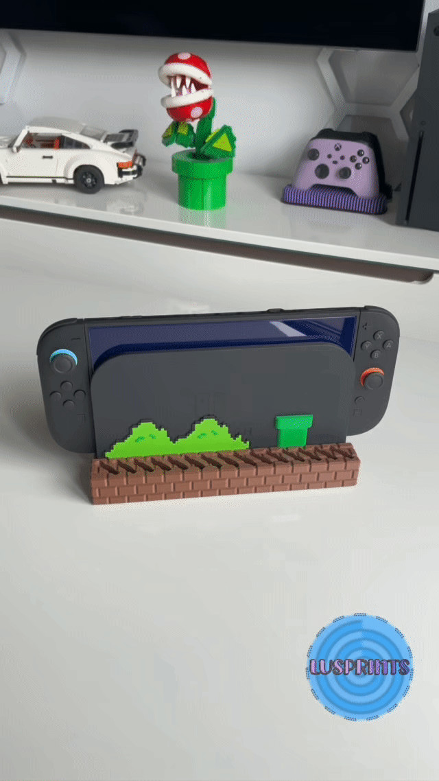 Nintendo Switch 2 Brick Dock | Cartridge Holder, Switch 2 Game Holder