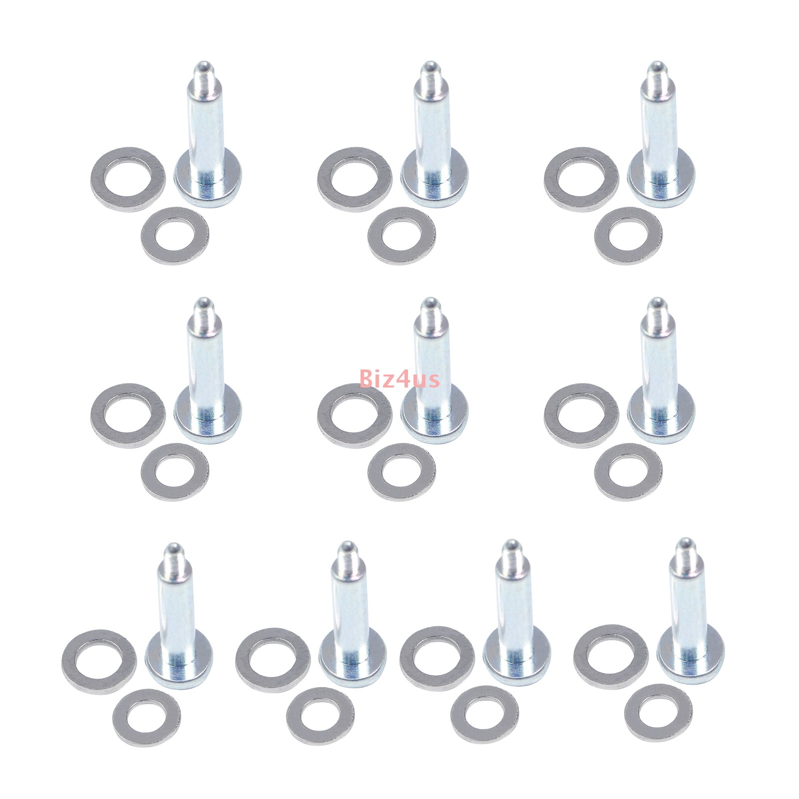 10PCS Vertical Stand Base Bottom Screws Replacement Parts For PS5 Game Machine