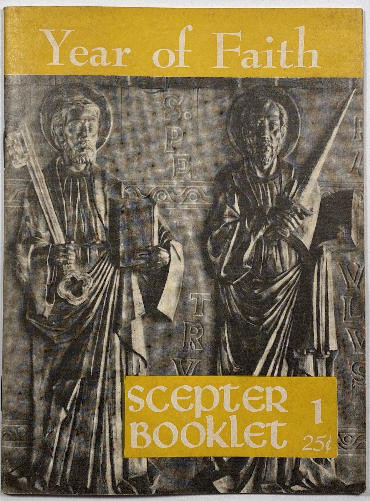 Year of Faith, Vintage 1967 Holy Devotional Booklet.