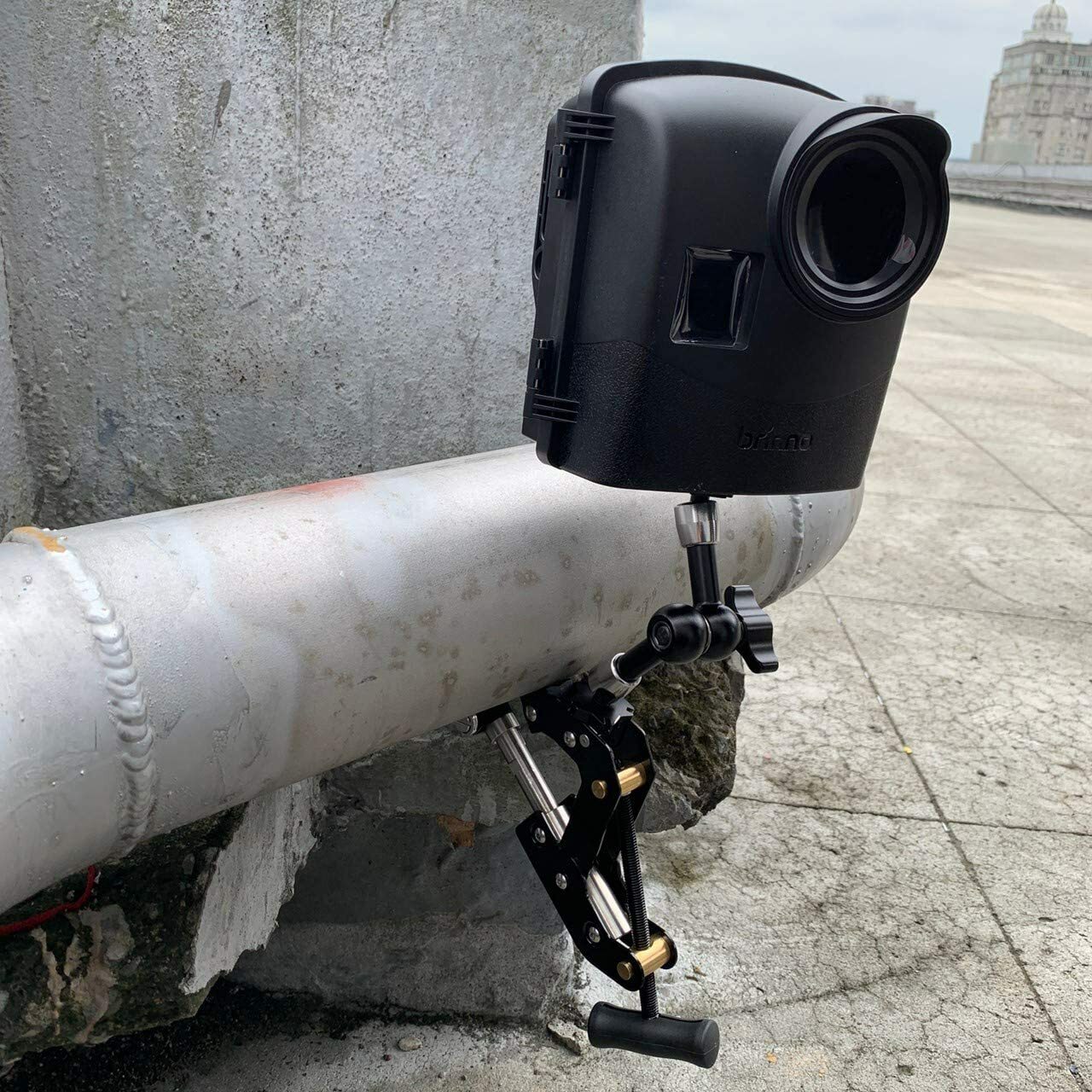 Brinno Camera Clamp Plus ACC1000P - Mounting Kit with Arm, Extension Pole