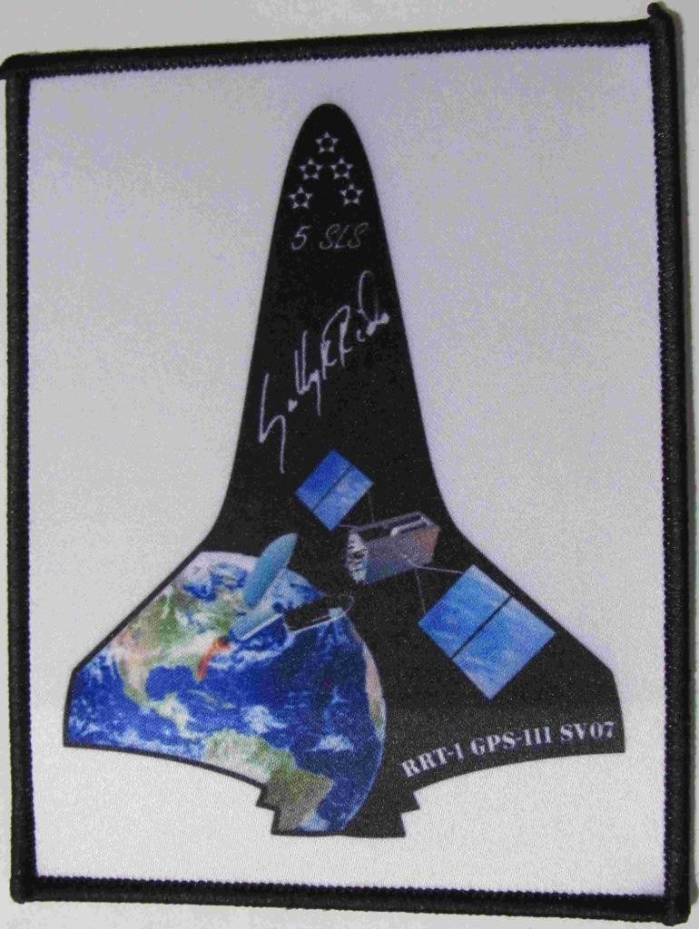 GPS III SV07 5 SLS GLOBAL POSITIONING SATELLITE SPACE MISSION PATCH SALLY RIDE