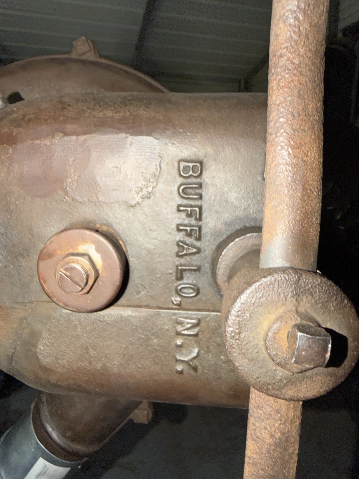 Buffalo Vintage Hand-Cranked Forge Blower