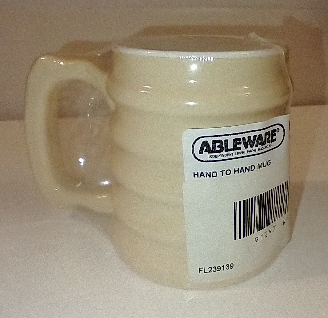 maddak ableware hand to hand mug Brand New