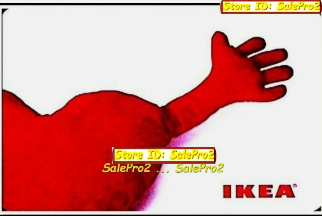 IKEA SHARE YOUR LOVE & HEART WITH FAMILY VERSION ONE RARE COLLECTIBLE GIFT CARD