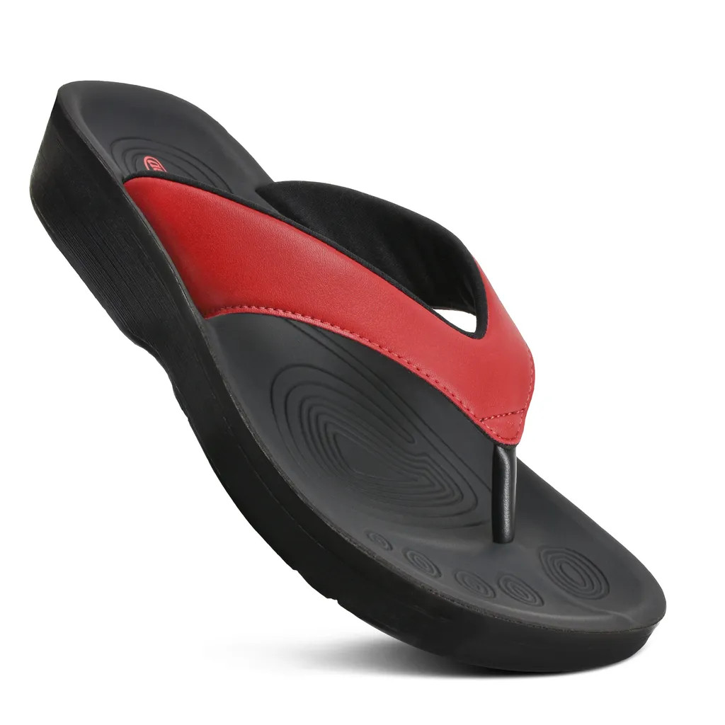 Women's Flumen Arch Support Flip Flops Sandals