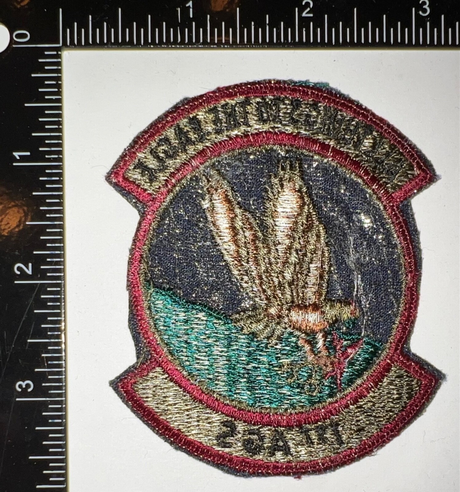 Cold War USAF US Air Force 1st AGS Aircraft Generation Squadron Patch