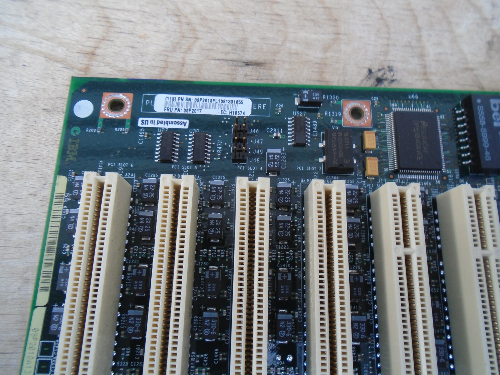 IBM Motherboard 09P2017 RS6000 System server Board w/RAM