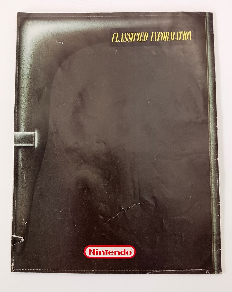 1990 Classified Information Nintendo Power NES Tip Book