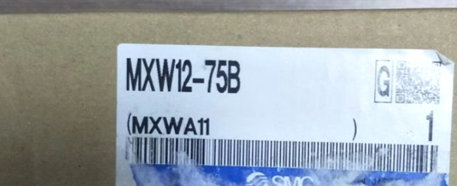 NEW SMC MXW12-75B Pneumatic Slide Table