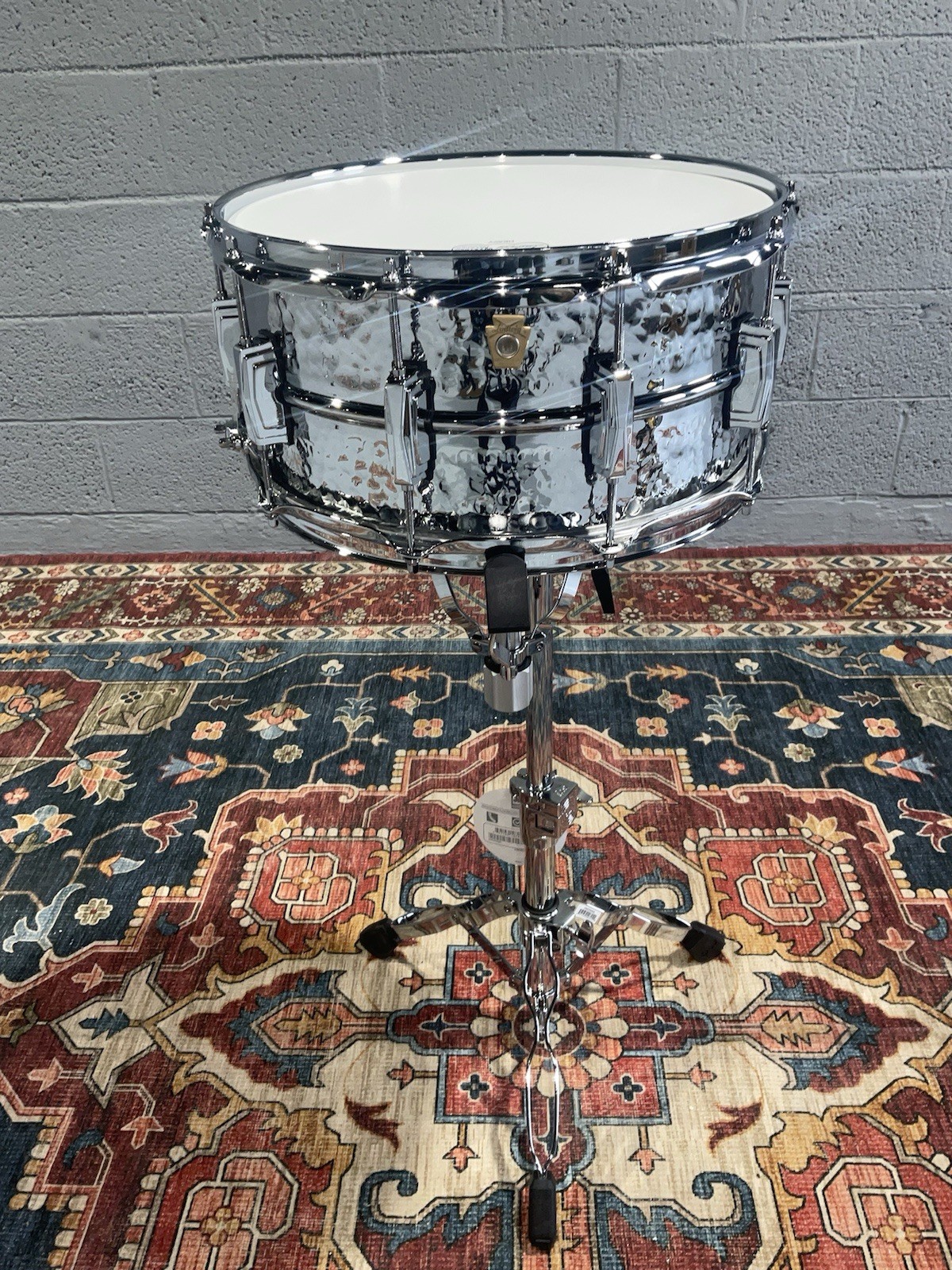 Ludwig 14x6.5 Supraphonic Hammered Snare Drum LM402K