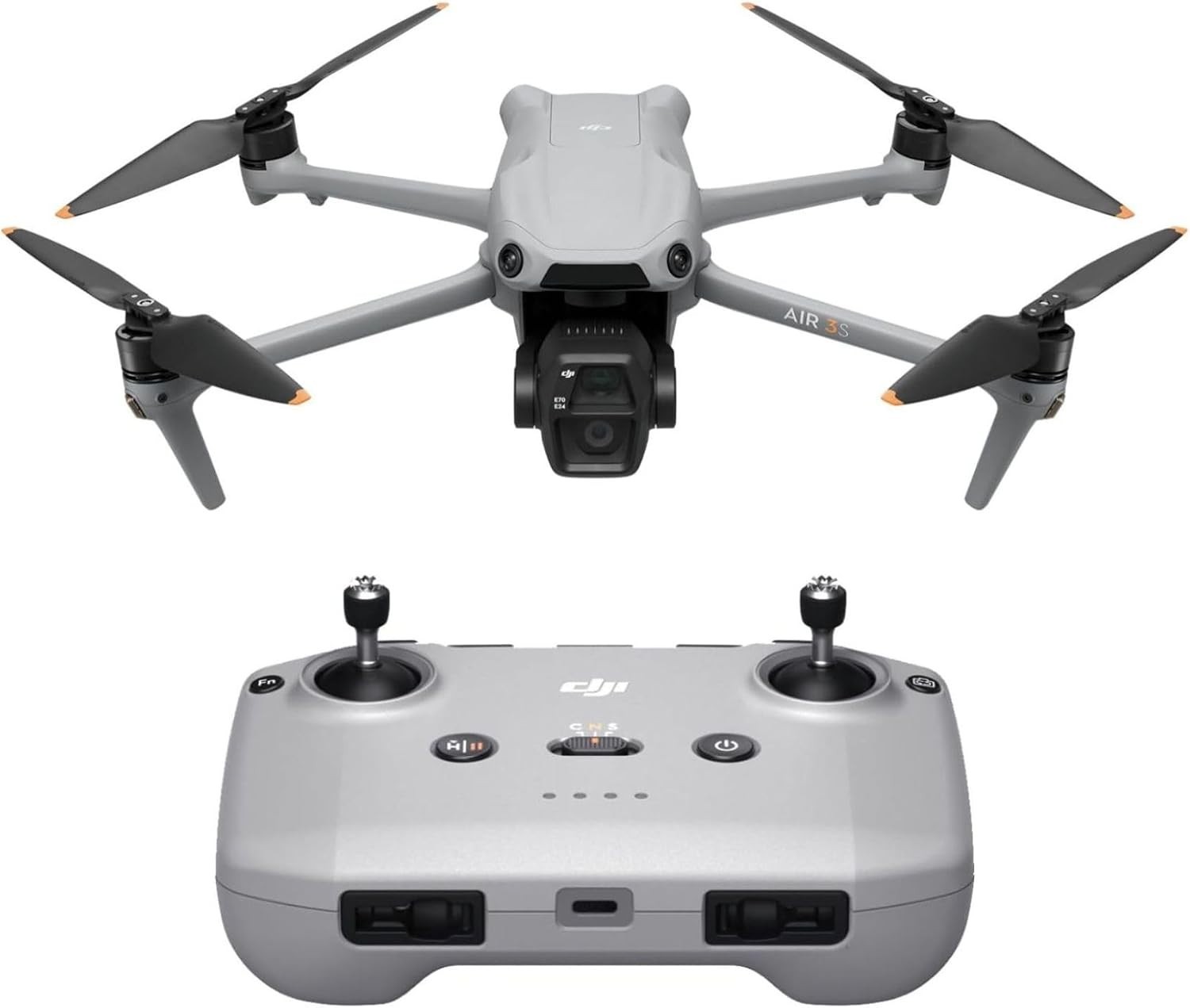 DJI Air 3S (RC-N3) (Certified Refurbished)
