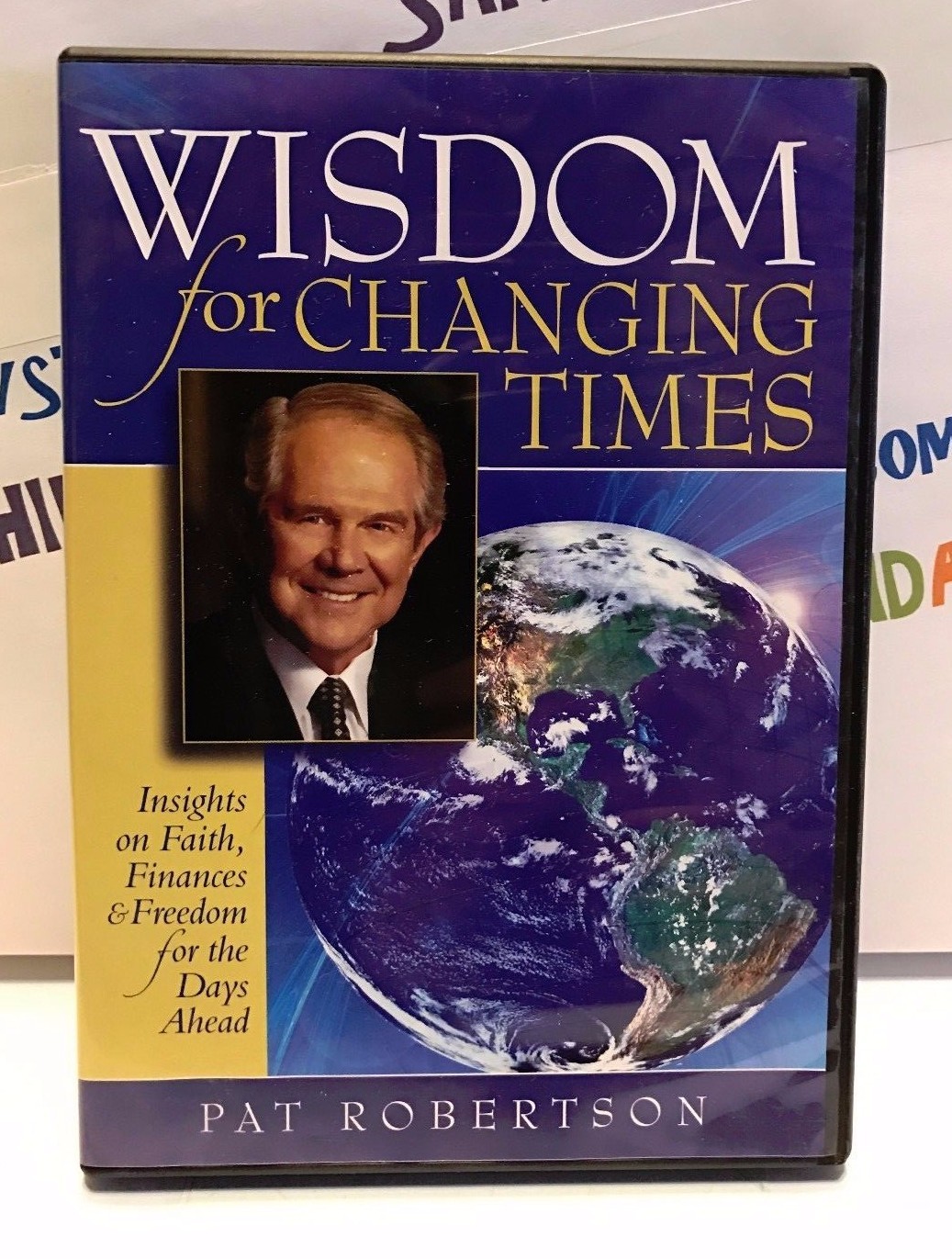WISDOM for CHANGING TIMES PAT ROBERTSON CD USED!