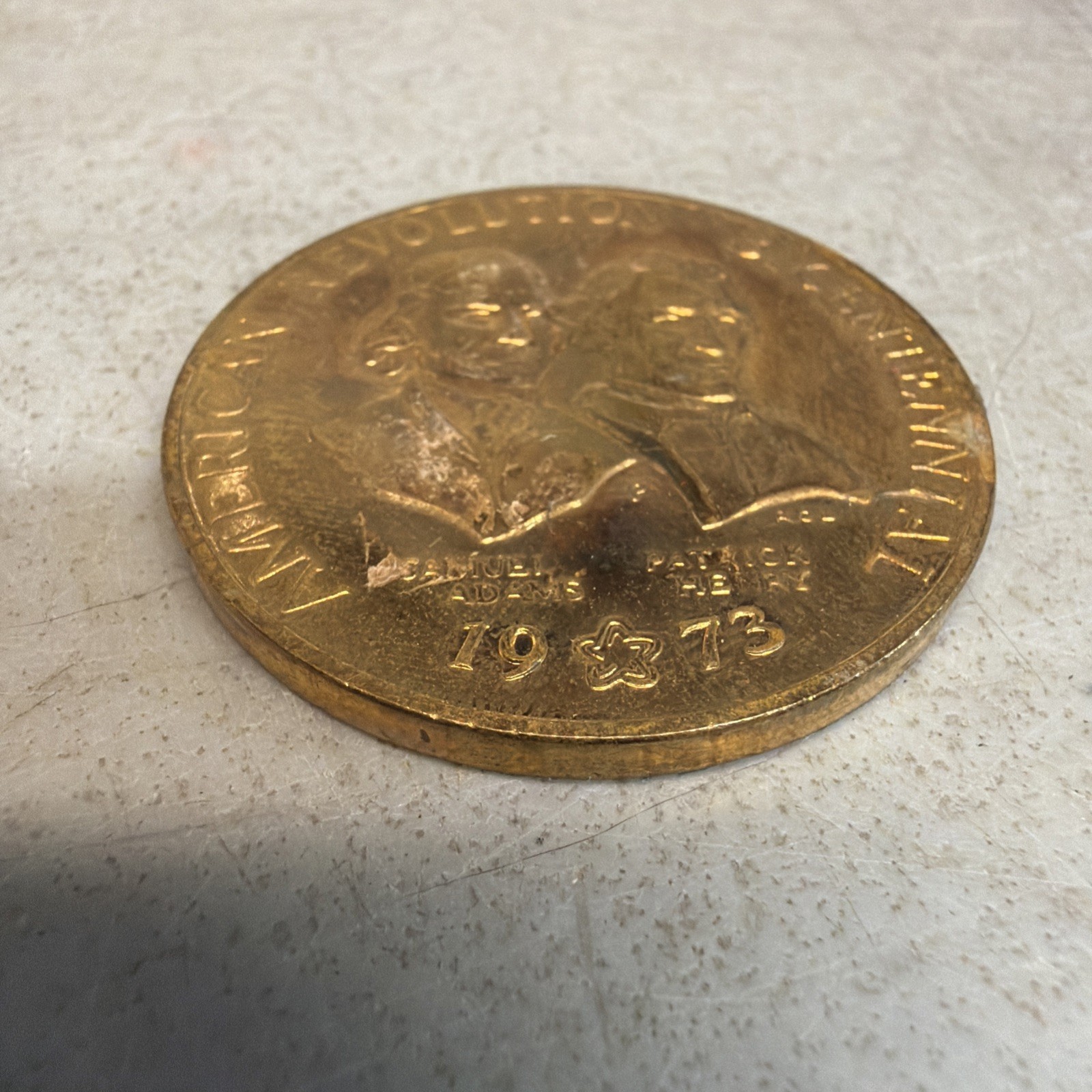 1973 AMERICAN REVOLUTION BICENTENNIAL TOKEN!