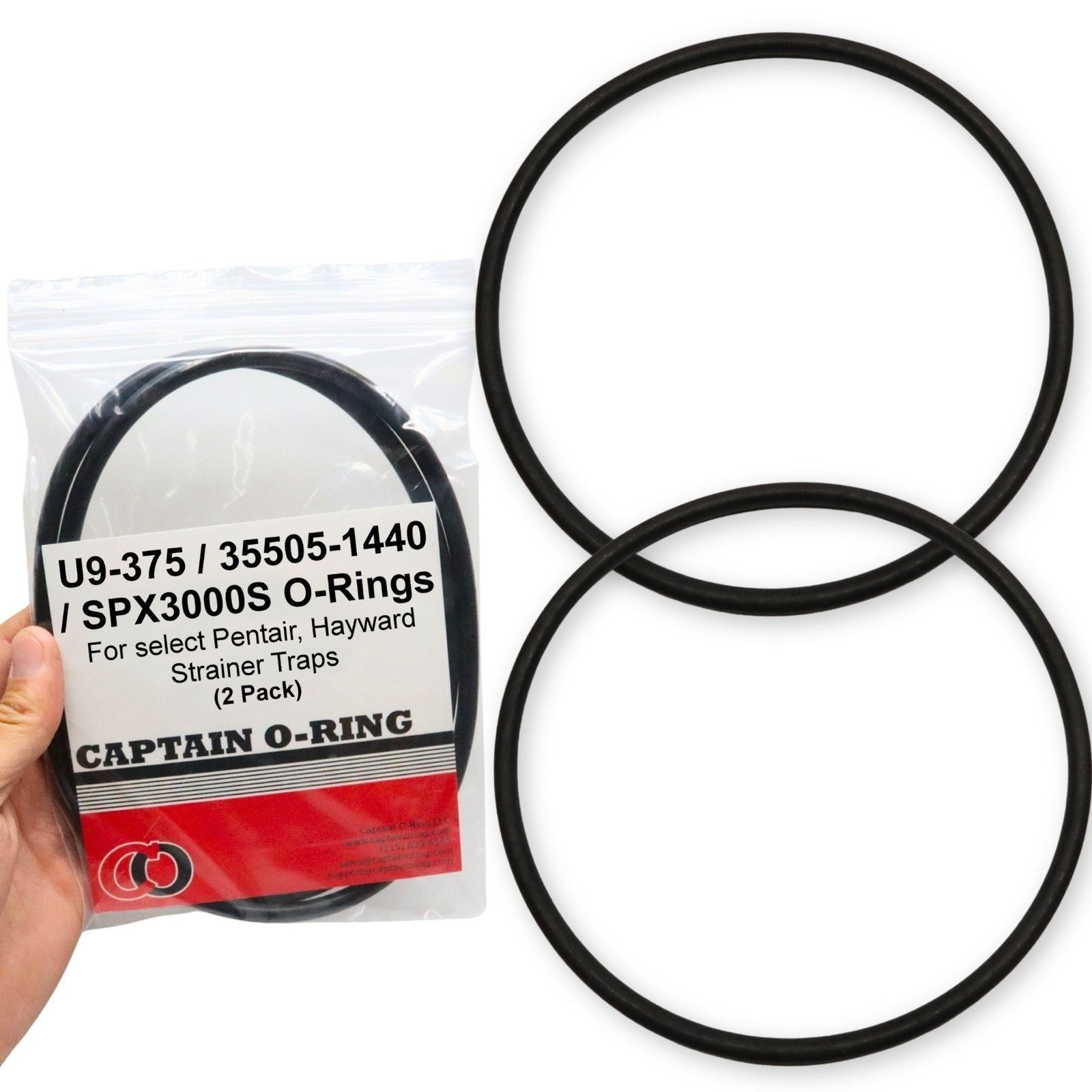 Captain O-Ring – Replacement U9-375 / 35505-1440 / SPX3000S / O-12 O-Rings...