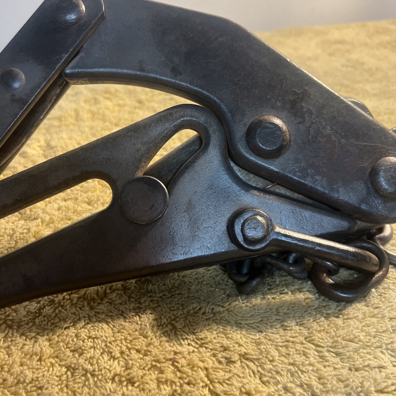 Vtg 1960's Crescent Tool Co Bell System Cable Wire Puller 4-67 Type L Max 5000#