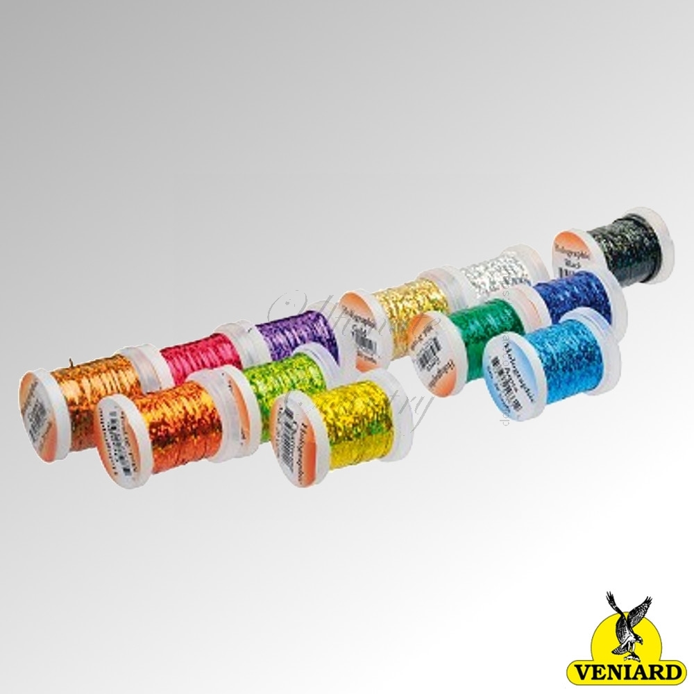 Veniard Holographic Tinsel Assorted Colours MEDIUM
