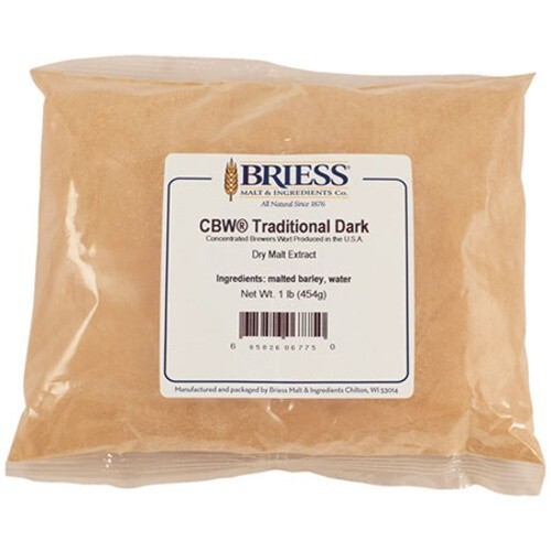 3 lbs Dark Dried Malt Extract (DME) - 100% pure malted barley - Sweet and Malty