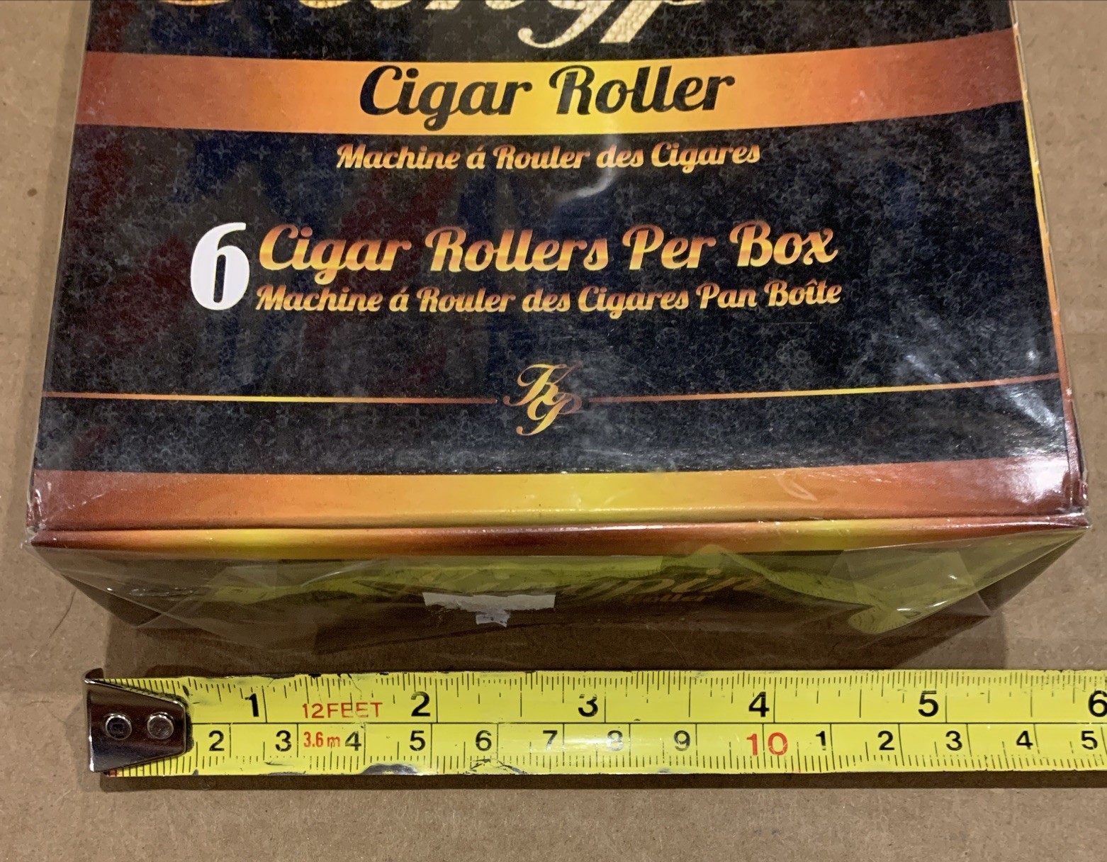 6 Pack!!! Kingpin Cigar Roller 120mm Rolling Machine for Wraps and Rolling Paper