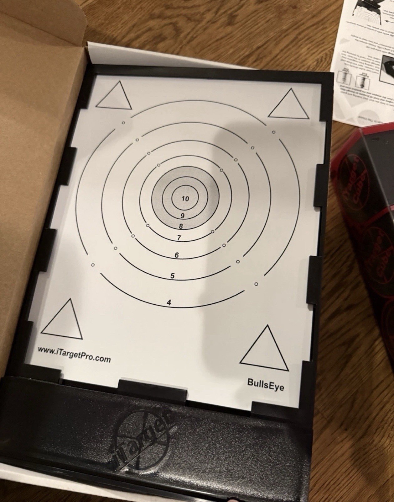 iTarget Pro 9mm Laser Bullet Target Practice Kit