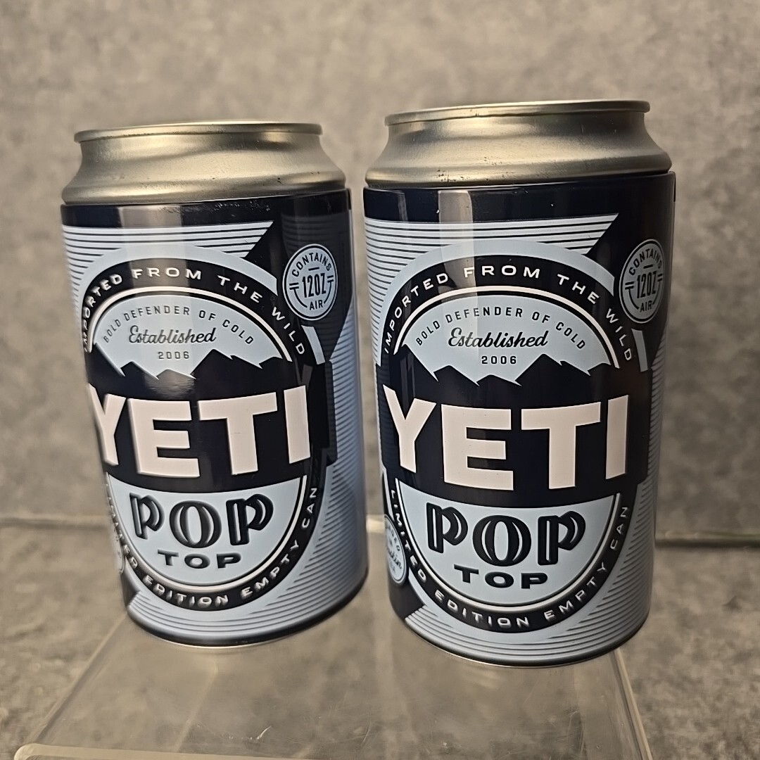 Yeti Rare Air Limited Edition 12 oz Stash Can Safe NEW Set of 2 Hidden Storage