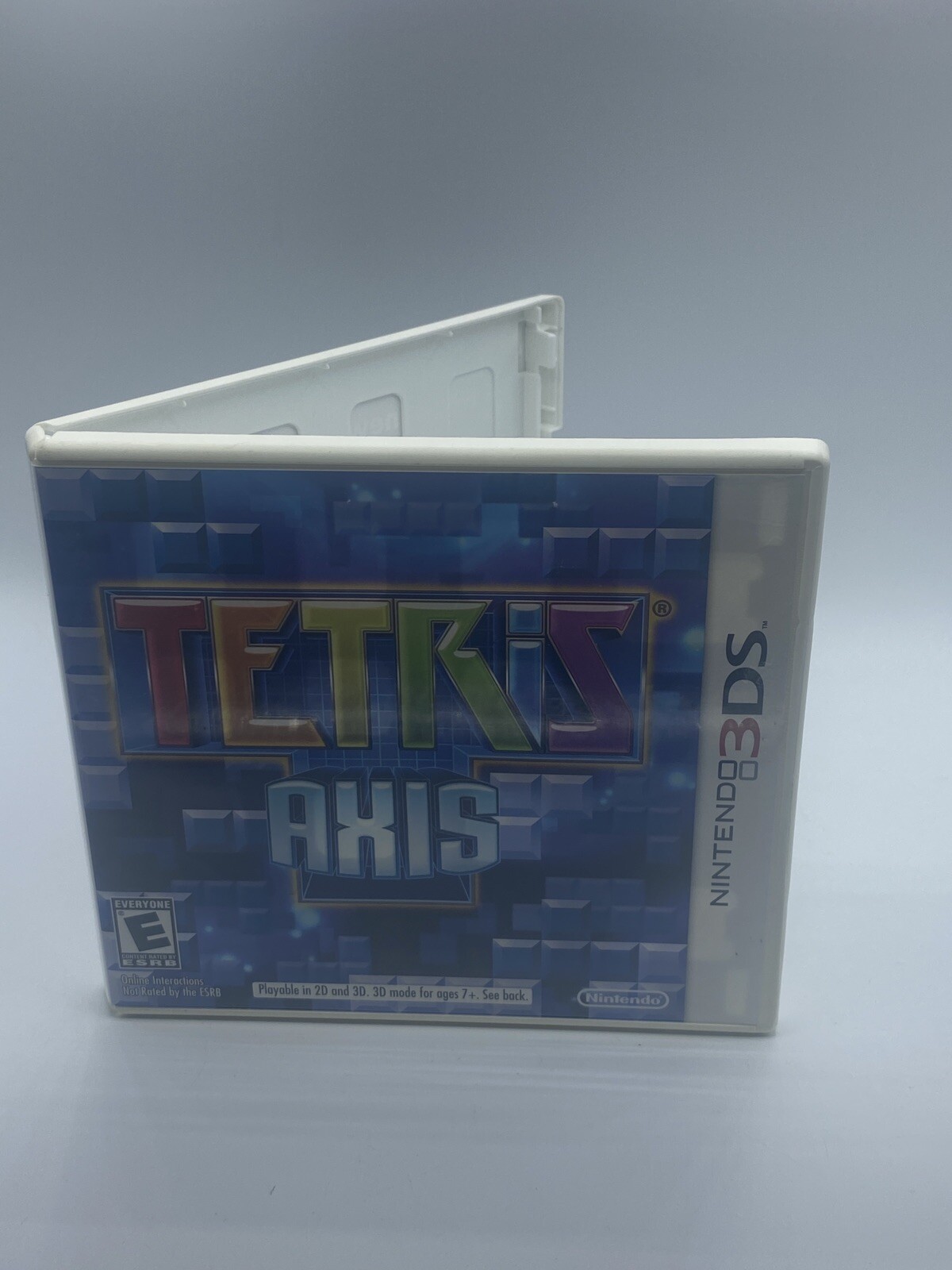 Tetris Axis (Nintendo 3DS) Original Case Only NO GAME NO MANUAL  B3G1