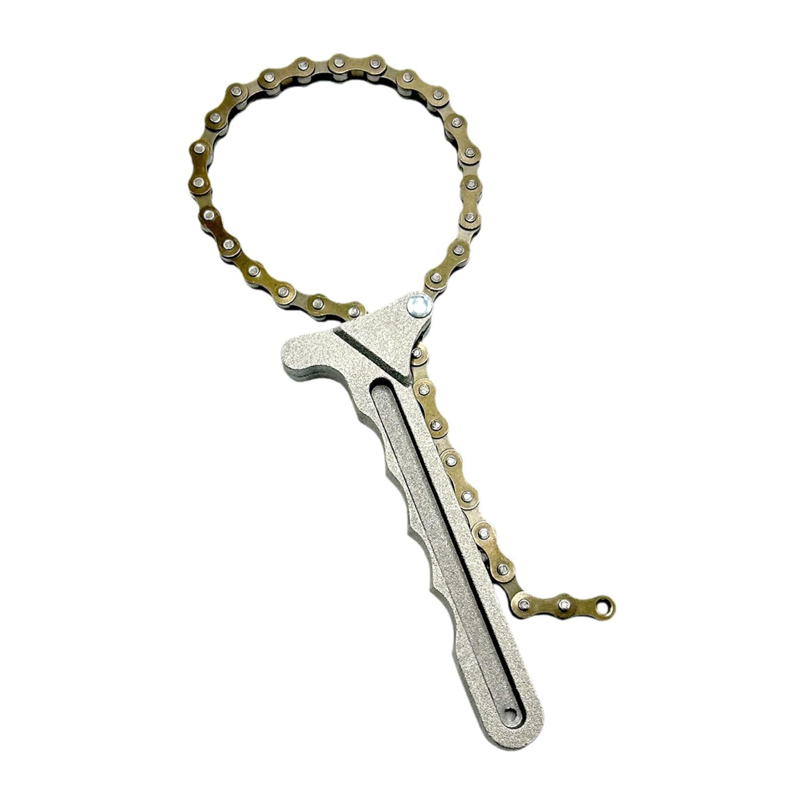 Chain Wrench Accessories Metal Sturdy Compact Multipurpose Tool