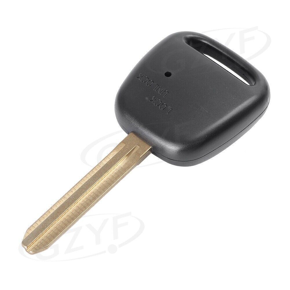 Remote Key Shell Case Fob Side 1 Button For Toyota Uncut TOY43 Blade