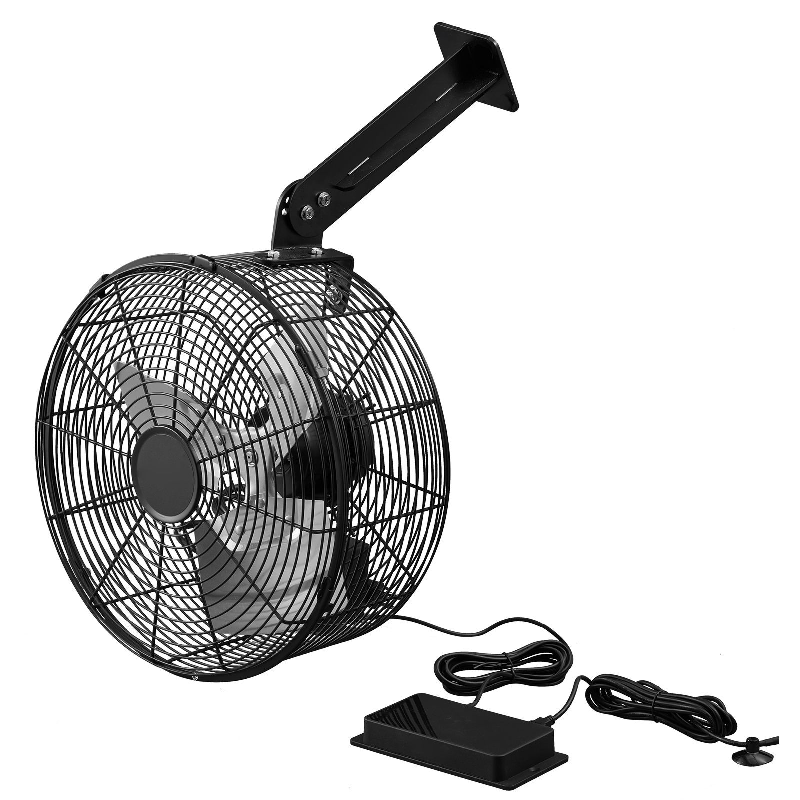 12-in Greenhouse Fan 1800 CFM 10-Speed LCD Control
