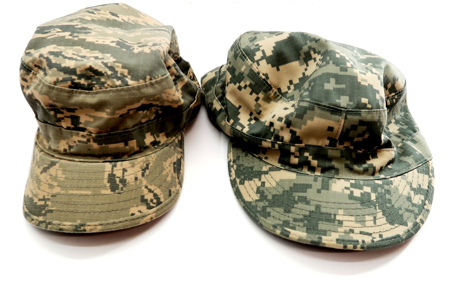 2 US Air Force Digital Camouflage Caps Hat Size 7 3/4 and 7 1/2 by R&B & SEK