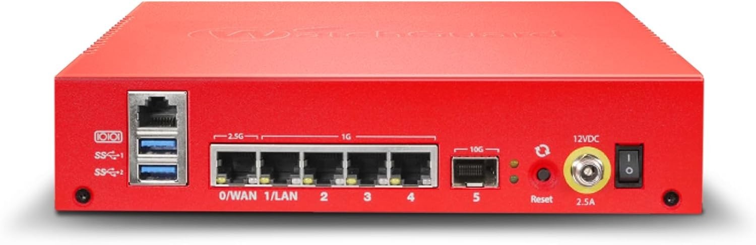 WatchGuard Firebox T145 with 3-yr Basic Security Suite WGT145033