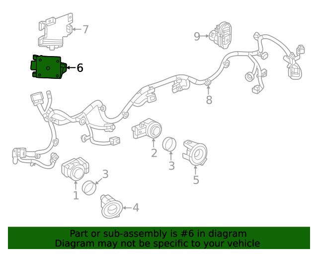 Genuine GM Module 85826110