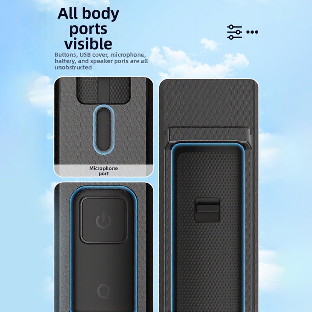 Quick Release Magnetic Frame Compatible with For Insta360 X5 Black PC Cage