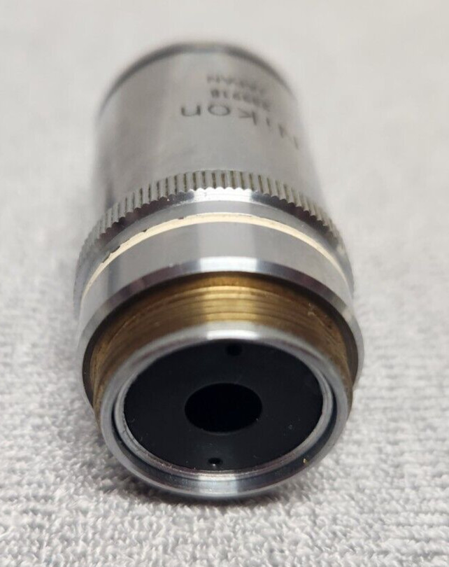 Nikon Plan 100, 1.25 oil, 160 / 0.17 Microscope Objective Lens FREE SHIP!