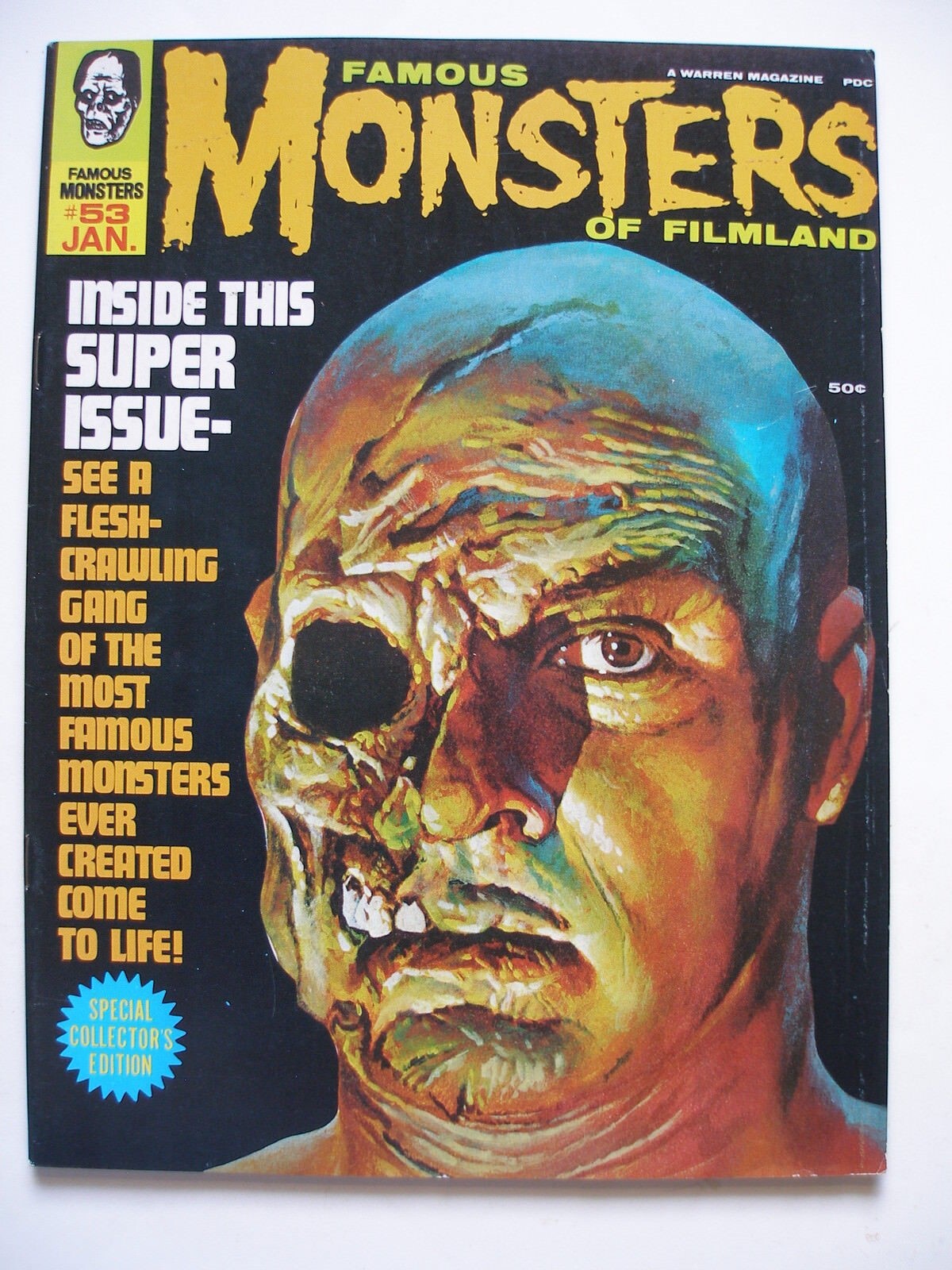 1969 Vintage Famous Monsters of Filmland, Number #53