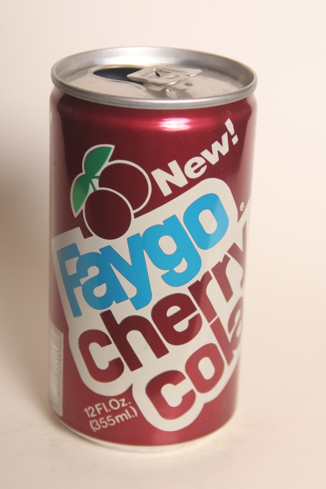 New! Faygo Cherry Cola  soda can - 12oz