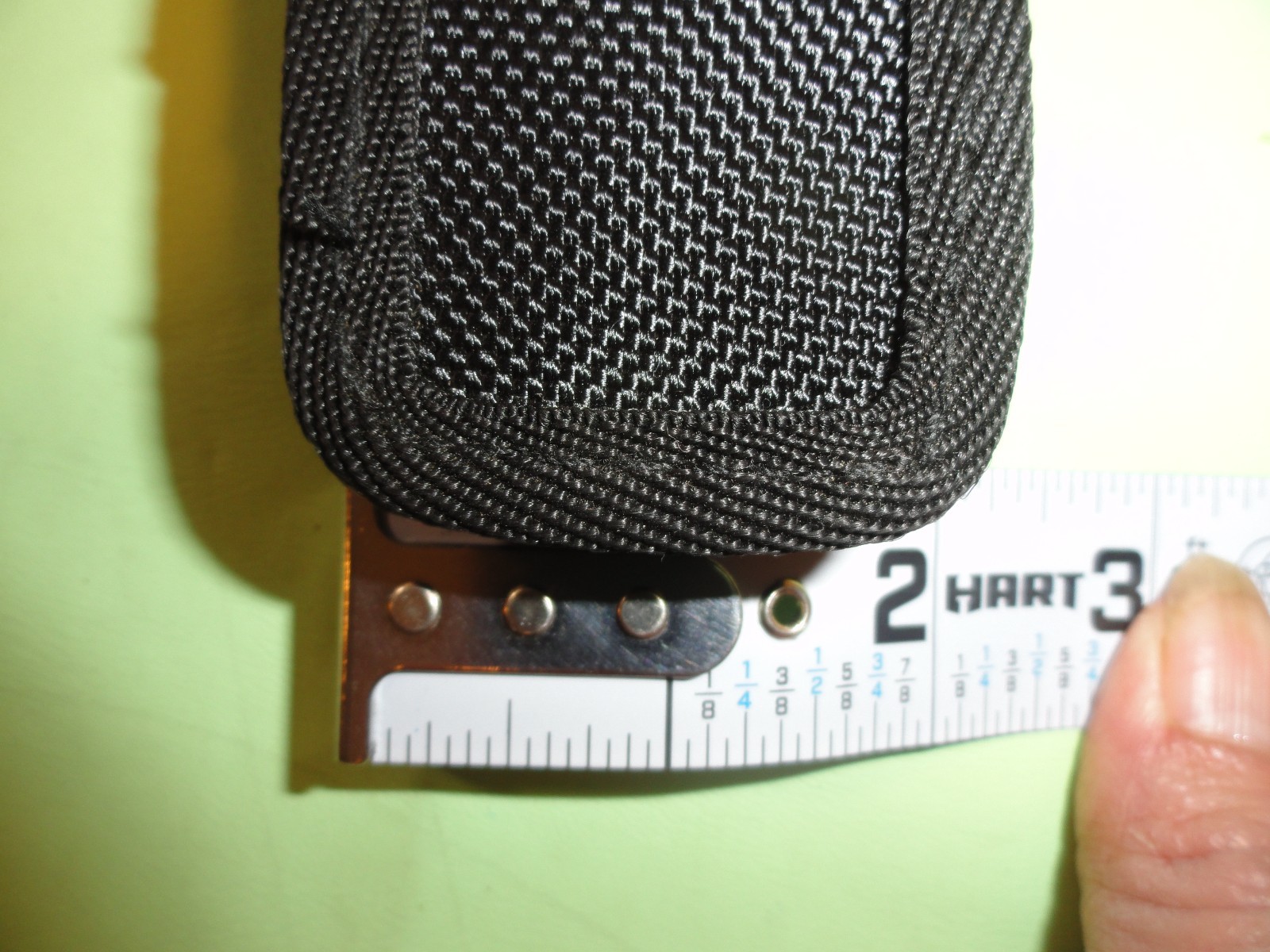 NIGHT IZE TACTICAL FLASHLIGHT HOLDER CASE SERVICE DUTY POUCH BLACK