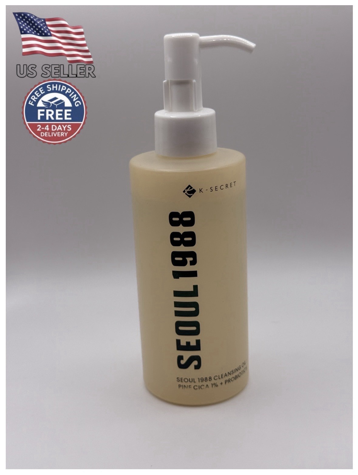 KSECRET SEOUL 1988 Cleansing Oil - Pine Cica 1% + Probiotics 209ml 6.76 fl oz