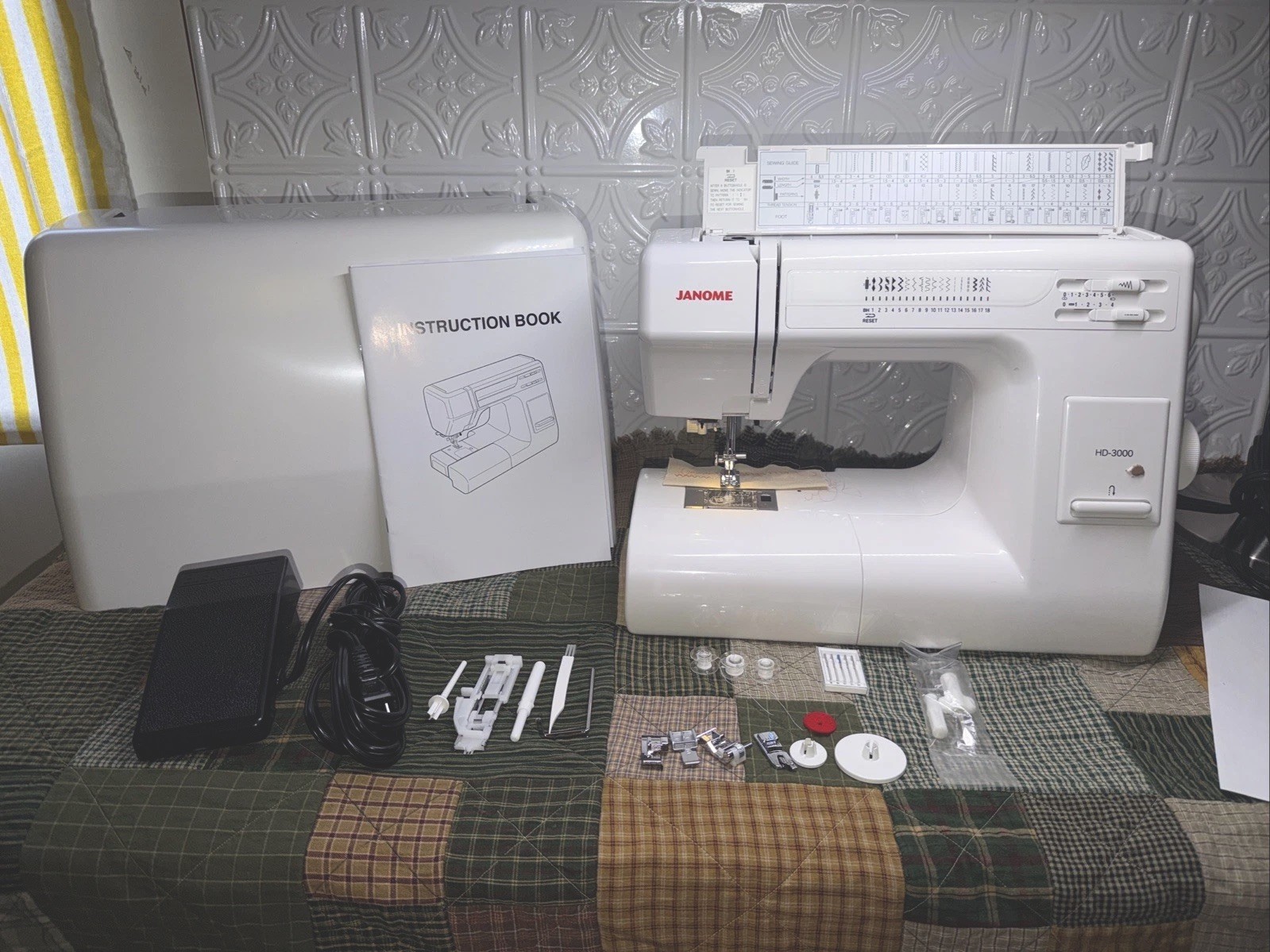 Janome HD3000 Mechanical Sewing Machine