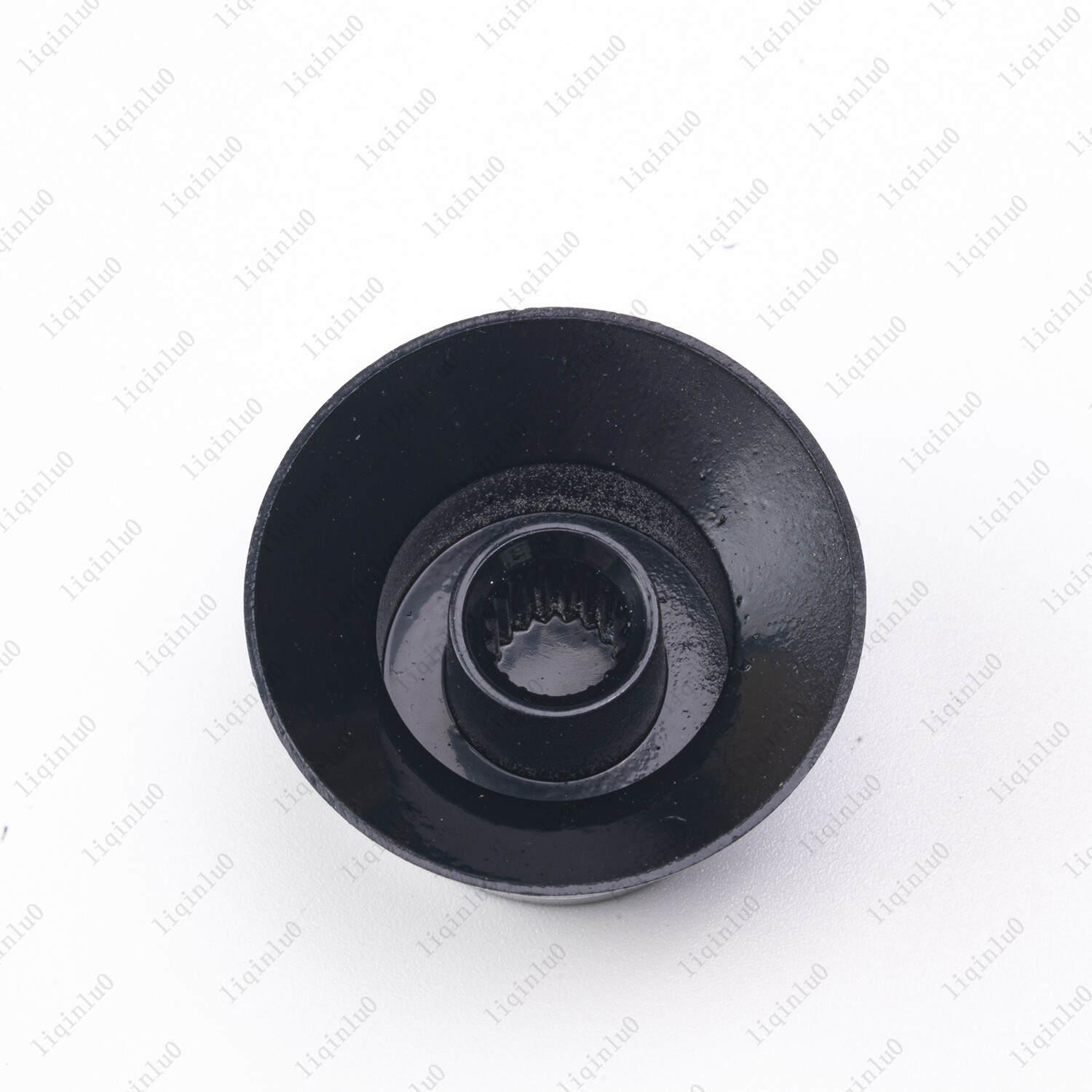 4 Pcs 60s Guitar Reflector Knobs Black/Silver Top Hat Knobs For LP Epiphone SG
